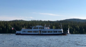 Lake tourism at Lake Lipno